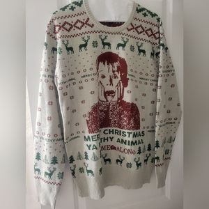Box Lunch brand Ugly Christmas Sweater, ft. Home Alone, sz. S